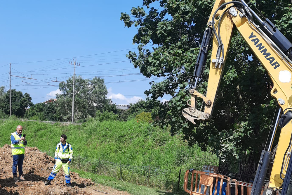 Horizontal directional drilling – Sewage infrastructure in Arezzo