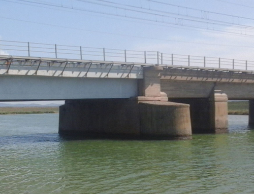 Consolidation of the bridge piers over the Albegna River at km 157+437 of the Pisa–Rome railway line | Italy